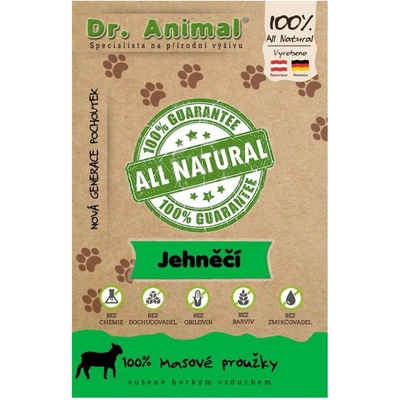 Dr. Animal Jahňacie mäsové prúžky 80 g