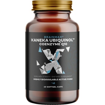 BrainMax Koenzým Q10 Ubiquinol Kaneka 100 mg 60 kapsúl