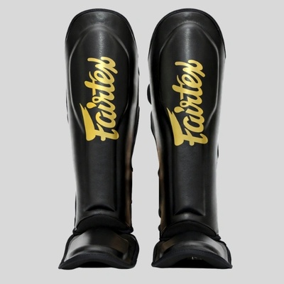 FAIRTEX Протектори за Крака Fairtex Black/Gold - L