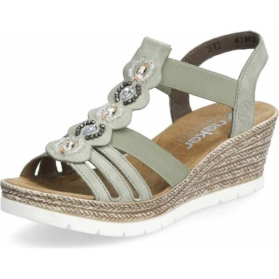 Rieker 619B2 52 Green – Zboží Mobilmania