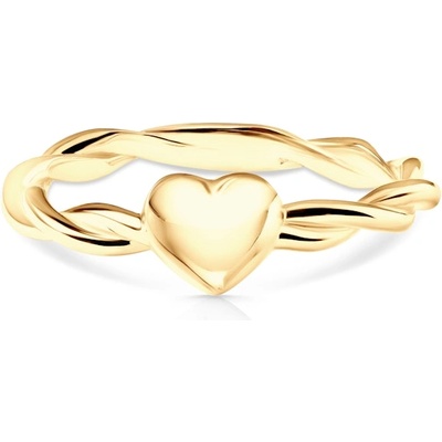 SAVICKI Пръстен със сърце Savicki: злато