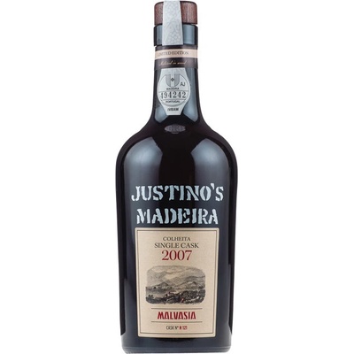 Justino's Madeira Malvasia Single Cask 2007 19% 0,5 l (čistá fľaša)