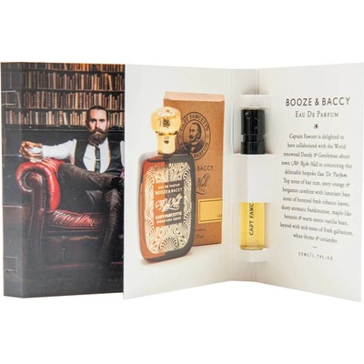Captain Fawcett Ricki Hall's Booze & Baccy parfémovaná voda pánská 2 ml vzorek