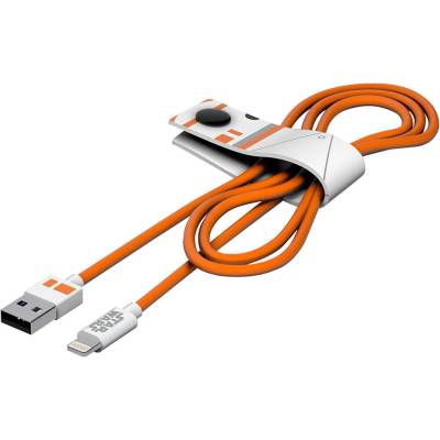 Tribe Star Wars BB-8 Lightning Cable - сертифициран Lightning кабел за iPhone, iPad и iPod с Lightning (120 см)