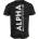 Alpha Industries мъжка тениска ALPHA INDUSTRIES - black camo_128507C