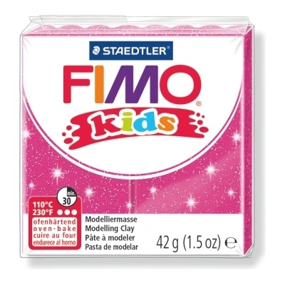 FIMO Полимерна глина Staedtler Fimo Kids, 42g, блроз 262 (23848-А-БЛРОЗОВ)