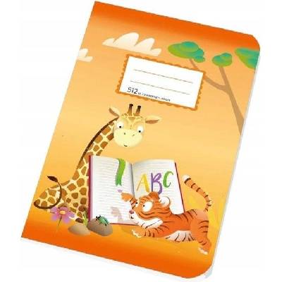 PAPERNY Brno Školní sešity JUNIOR A5 512 2 pomocné linky
