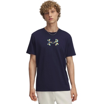 Under Armour Тениска Under Armour Men's Holiday Heavyweight Regular Fit T-Shirt - Blue