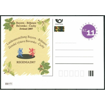 Česká pošta (2007) CDV 108 ** - P 143 - Regenia