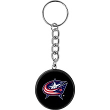 Prívesok na kľúče Inglasco Sherwood NHL Columbus Blue Jackets minipuk