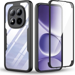 Techsuit Калъф за Xiaomi Redmi Note 15 Pro 5G - Techsuit ColorVerse 360 Series + Протектор - Черен