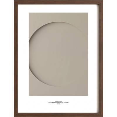 Idealform Poster no. 6 Round composition Barva: Smokey taupe, Velikost: 300x400 mm