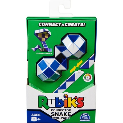 Rubik's Connector Snake Kostka plastová vícebarevná 2 ks