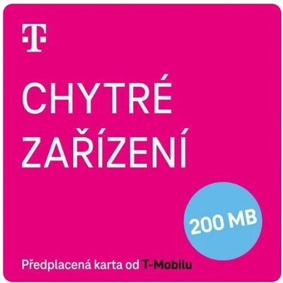 T-MOBILE SIM karta TWIST Chytré zařízení 200 MB + 150 Kč kredit