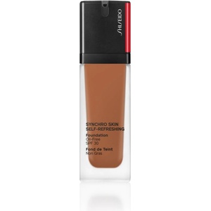 Shiseido Synchro Skin Self-Refreshing Foundation дълготраен фон дьо тен SPF 30 цвят 450 Copper 30ml