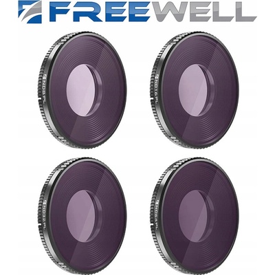 Freewell Sada štyroch filtrov Bright Day pre DJI Action 3 FW-OA3-BRG
