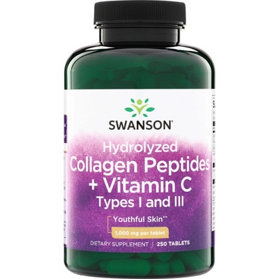 Swanson Hydrolyzed Collagen Peptides + vit.C 250 tablet