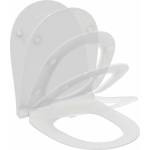 Ideal Standard Капак за тоалетна чиния с плавно затваряне Ideal Standard i. life O бял тънък с бързо освобождаване (T572401)