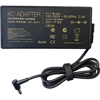 зарядно за лаптоп заместител Laptop Adapter ASUS - 20V 9A 180W 6.0x3.7mm - MAKKI-NA-AS-88 (MAKKI-NA-AS-88)