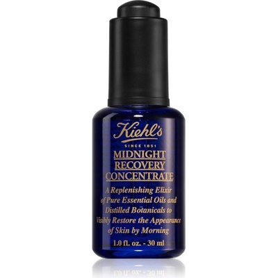 Kiehl's Midnight Recovery Concentrate rегенериращ нощен серум за всички видове кожа, включително и чувствителна 30ml