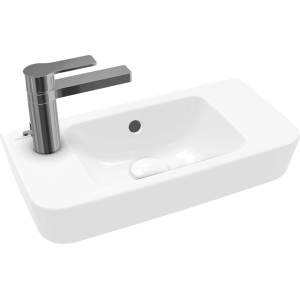 Villeroy & Boch O. Novo 50x25 cm AntiBac CeramicPlus left white alpin (4342L5T2)