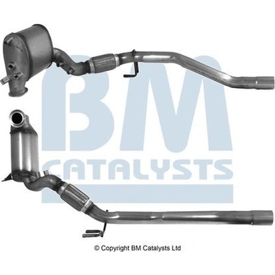 Filter sadzí/pevných častíc výfukového systému BM CATALYSTS BM11150