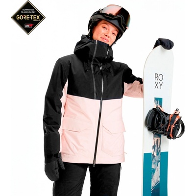 Roxy Gore-Tex Stretch Purelines Jacket pink salt