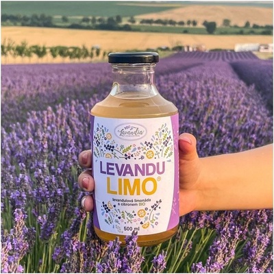 Lavandia Levandulová limonáda s citronem bio 250 ml