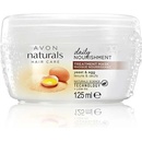 Avon Naturals vyživující maska s výtažky ze žloutků a kvasnic pro všechny typy vlasů 125 ml