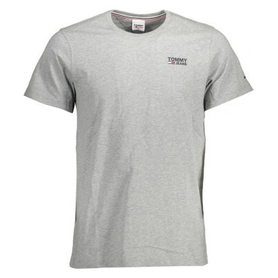 Tommy Hilfiger stylové pánské tričko s krátkým rukávem Grey