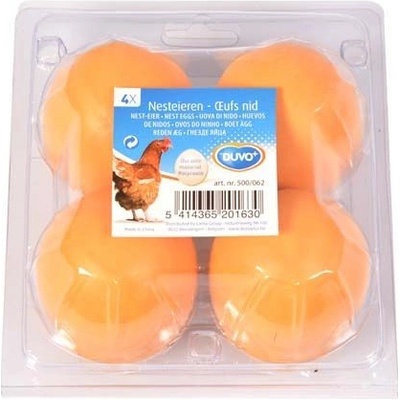 DUVO+ Plastová podkladová vejce 4,6x4,6x5,7cm 4ks