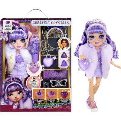MGA Rainbow High Creative Crystals Violet Willow