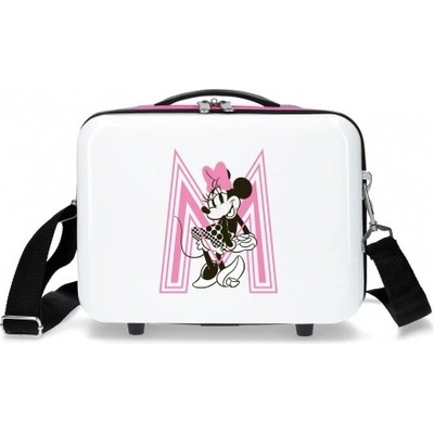 ABS Cestovný kozmetický kufrík MINNIE MOUSE Pink 21x29x15cm 9 l 3413922