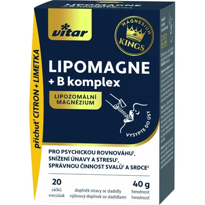 Vitar LIPOMAGNE+B komplex 20 x 2 g