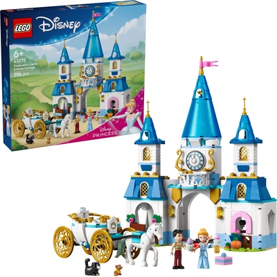 LEGO® Disney Princess™ - Cinderella's Castle & Horse Carriage (43275)