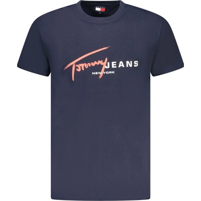 Tommy Hilfiger pánské triko s krátkým rukávem modrá