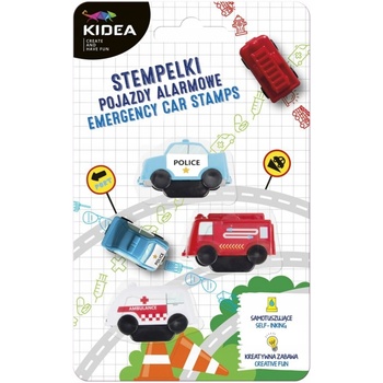 Kidea pečiatky 3ks záchranné vozidlá