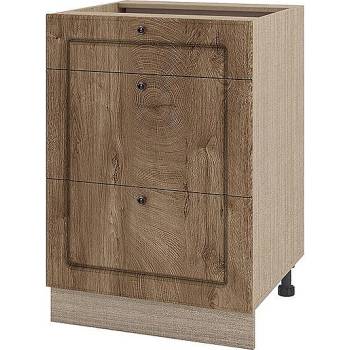 Image 1 of ИРИМ Долен кухненски шкаф Сити МФ-Дъб натурал-06-57 60 см