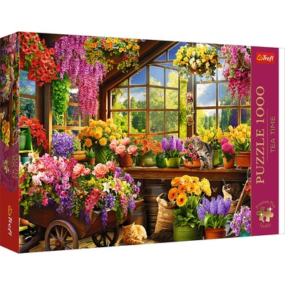 TREFL Premium Plus Tea Time Jarné prípravy 1000 dielov