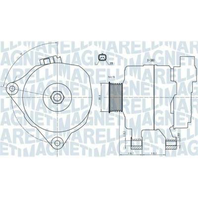 generátor MAGNETI MARELLI 063731499010