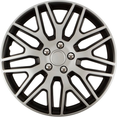 Versaco Dakar NC 16" silver black s chrómovými skrutkami