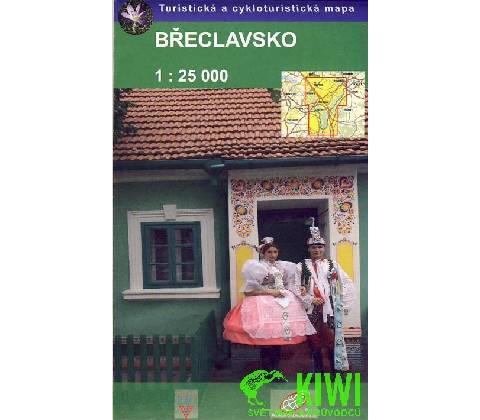 Břeclavsko turistická mapa