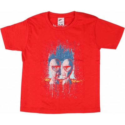 Rock Off Pink Floyd Division Bell Drip RED čierna
