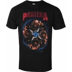 NNM мъжка тениска Pantera - Circle Skulls - Винтидж Черен - 12776900
