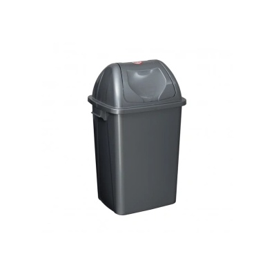 ŞENYAYLA - Пластмасов кош за отпадъци 65л. сив SMART (4194) (0151124)