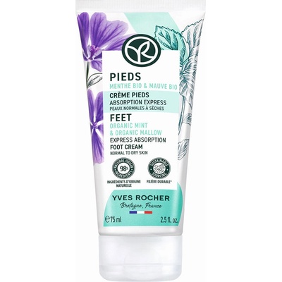 Yves Rocher Vyživující krém na nohy 75 ml
