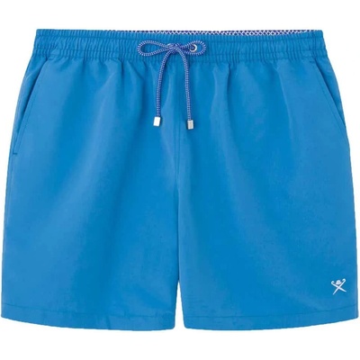 Hackett Бански гащета Hackett Icon Solid swimming shorts - Blue (Marine Blue)