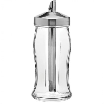 Image 1 of Paşabahçe Стъклена захарница с дозатор (80078)
