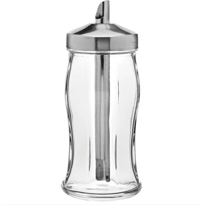 Paşabahçe Стъклена захарница с дозатор (80078)