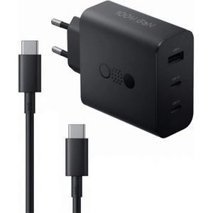 Nothing CMF BY NOTHING мрежово зарядно устройство USB+2 Type-C гнездо 100W, PD бързо зарядно устройство + Type-C кабел, красиво зелено (CHR-100W1A2C-DG)